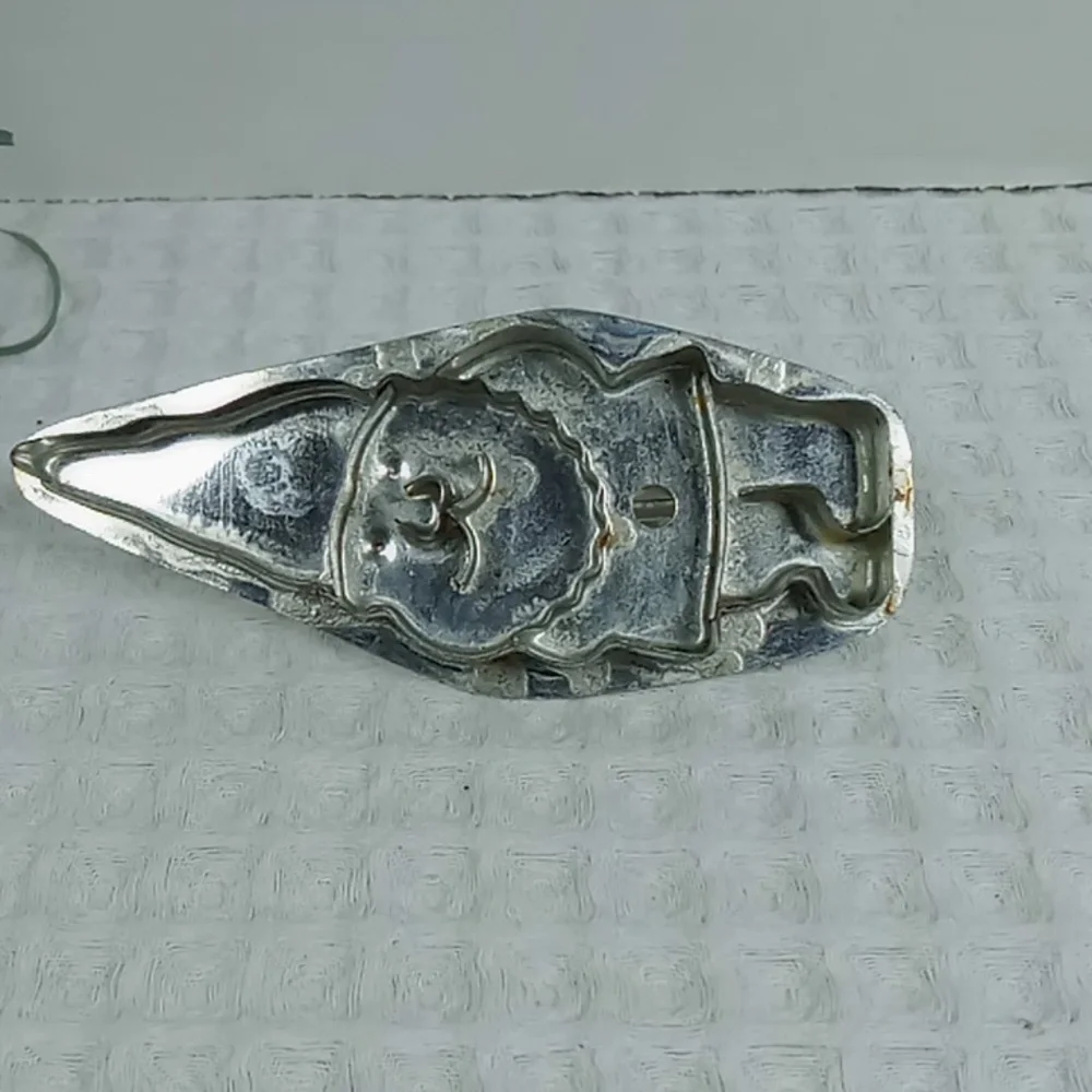 Vintage B.Cukla Santa Knome Tin Cookie Cutter